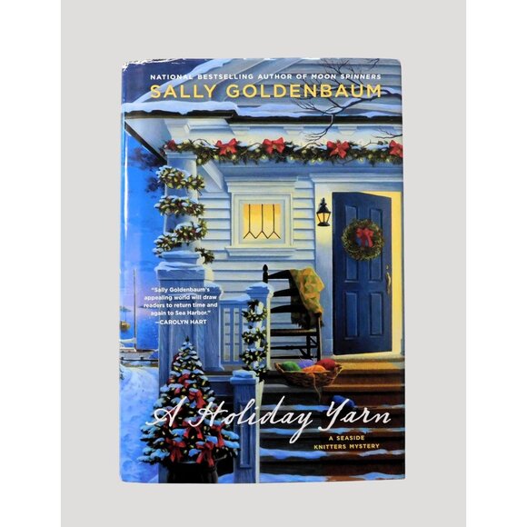 A Holiday Yarn By Sally Goldenbaum 2010 Seaside Knitters Mystery Series HBDJ - Picture 1 of 7
